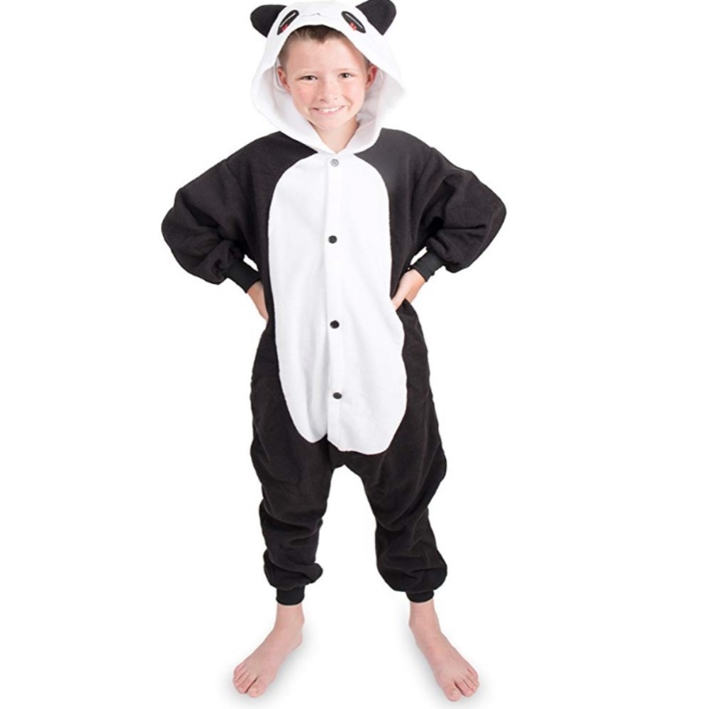 Child’s kids panda costume oneise pajama
